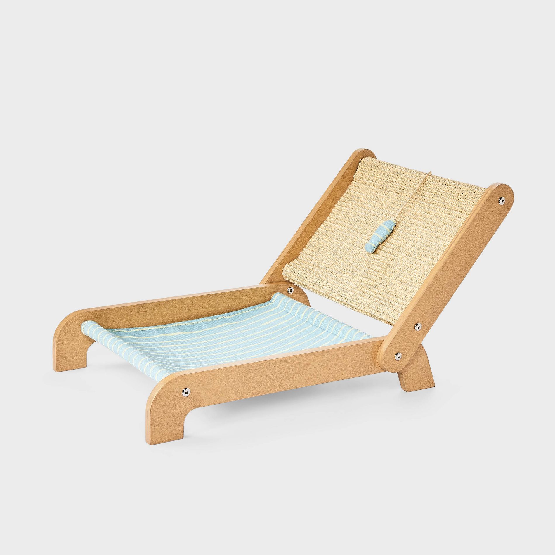 Lounge Chair Cat Perch Bed - Boots & Barkley™ - Natural - S