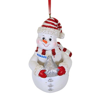 Kurt S. Adler 3.5 Inch Hershey Snowman Christmas Candy Chocolate Tree 