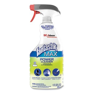 Fantastik MAX Power Cleaner, Pleasant Scent, 32 oz Spray Bottle - 1 of 4