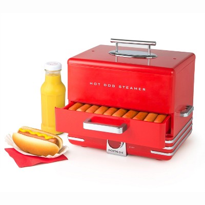 Nostalgia Retro Hot Dog Steamer