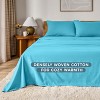 100% Cotton Flannel Sheet Set by Bare Home - 4 of 4