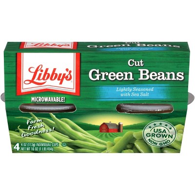 Libby's Cut Green Beans Cups - 16oz