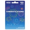 Visa Congrats Gift Card & Gift Envelope - $50 + $5 Fee - 2 of 2