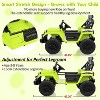 Ride On Toys, Adjustable Car Body, 2 Seater 24V Toddler Car, Ride On Car with Remote Control, Ride On Truck w/ 4-Wheeler Suspension - 4 of 4