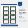 Avery Labels, 2" x 3", Silver-Green Plaid, Glossy, 80ct - 3 of 4