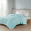 Gracie Mills Lucile Textured Oversized Down Alternative Blanket with Satin Trim - 2 of 4
