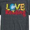 Men's - Dr. Seuss - The Cat In The Hat Book Cover Love Reading Short Sleeve Graphic T-Shirt - 2 of 4