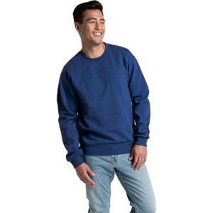 Fruit of the Loom Mens Eversoft Fleece Extended Sizes Crewneck Sweatshirts - 1 of 3