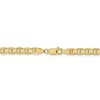 Black Bow Jewelry 4.5mm 10k Yellow Gold Concave Anchor Chain Necklace - 4 of 4