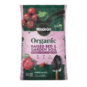 Miracle-Gro Organic Raised Bed & Garden Soil, 1.5 Cubic Feet - 1 of 4