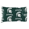 NCAA Michigan State Spartans Rotary Bed Set - 3 of 3