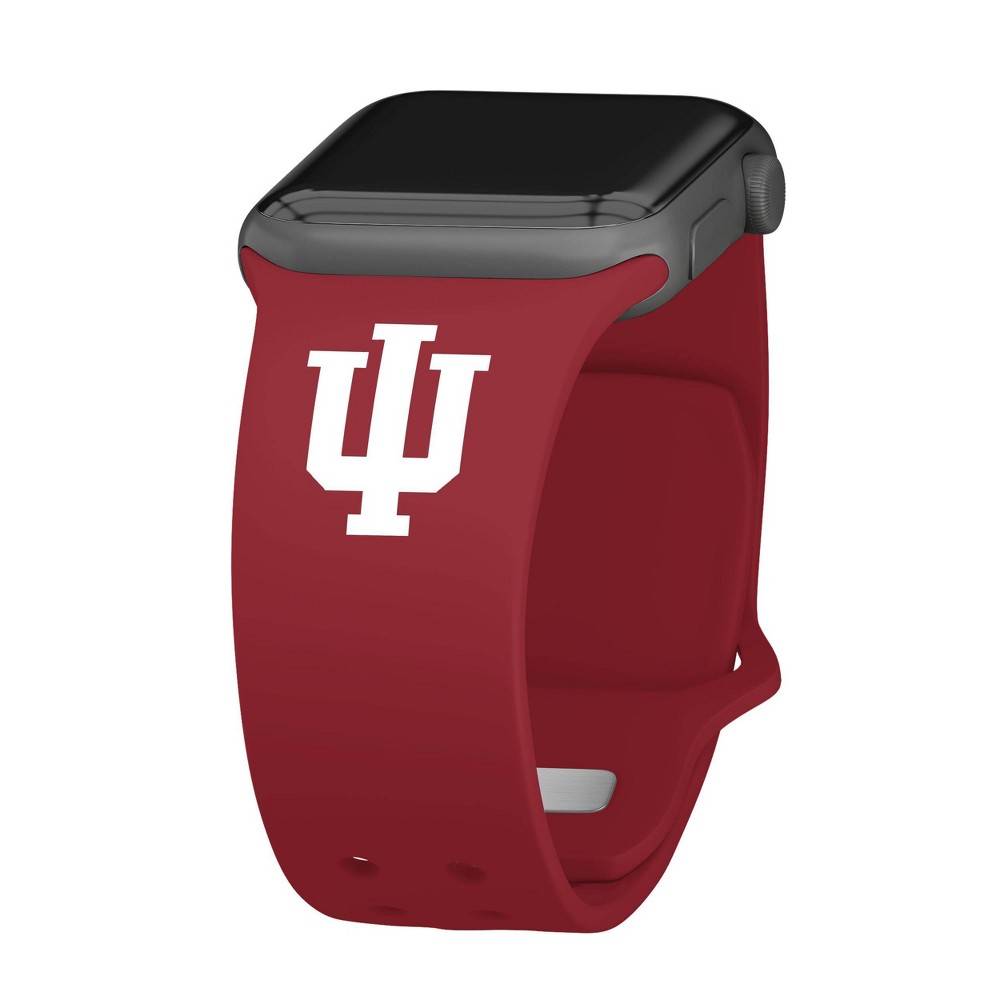 NCAA Indiana Hoosiers Crimson Apple Watch Band - 42/44/45/49mm