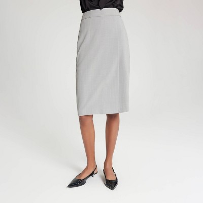 Women's Front Slit Pencil Skirt - A New Day™