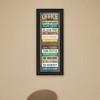"Office Rules" By Marla Rae, Ready to Hang Framed Print, Black Frame - 3 of 4