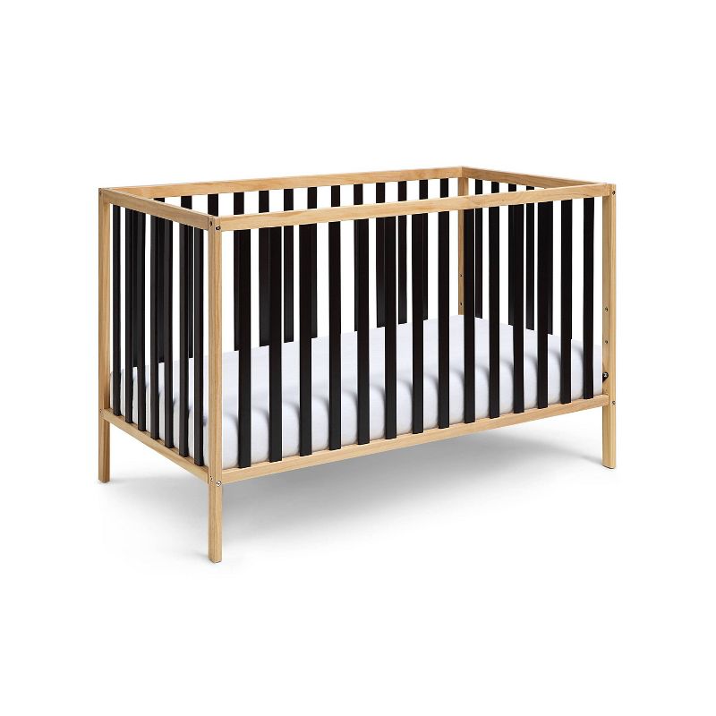 Baby Cache Deux Remi 3-in-1 Convertible Island Crib - Natural/Black, 3 of 9