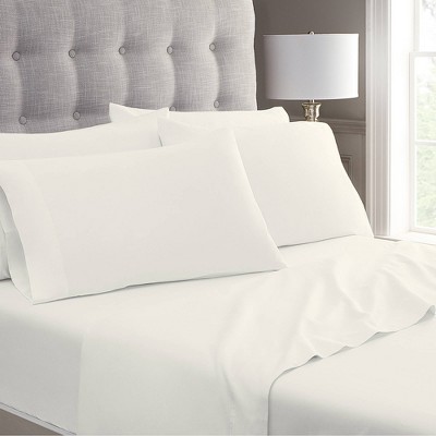 Twin Fresh 100% Cotton Sateen Sheet Set Ivory - Wholistic