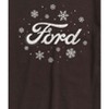 Men's - Ford - Logo with Snowflakes Short Sleeve Graphic T-Shirt - 2 of 4