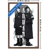 Trends International Wednesday: Season 2 (2025) - Addams Siblings Framed Wall Poster Prints - 3 of 4