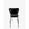 Diner Chair with Black - Richardson Seating: 14 Gauge Steel Frame, Retro Style, Vinyl Upholstery, No Assembly Required - 2 of 3