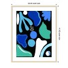 Amanti Art Cool Shapes  I by Regina Moore Wood Framed Wall Art Print - 4 of 4