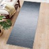 Acekool Washable Area Rug, Modern Geometric Non-Slip Low Pile Stain Resistant Soft Accent Carpet for Living Room Bedroom, Easy Care - 2 of 4