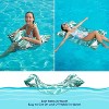 Jasonwell Water Hammock Pool Floats - 4-in-1 Inflatable Lounge Chair, Saddle, Drifter, Green, Perfect for Pool, Lake & Beach Relaxation - 2 of 4