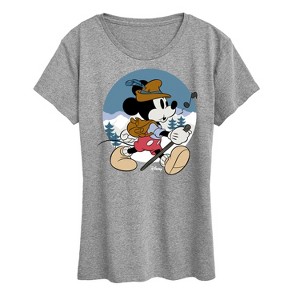 Women's - Disney - Alpine Mickey Short Sleeve Graphic T-Shirt - 1 of 4