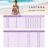 LASCANA Women's Strappy Classic Bikini Swim Bottom, Wine, 12 - 2 of 2