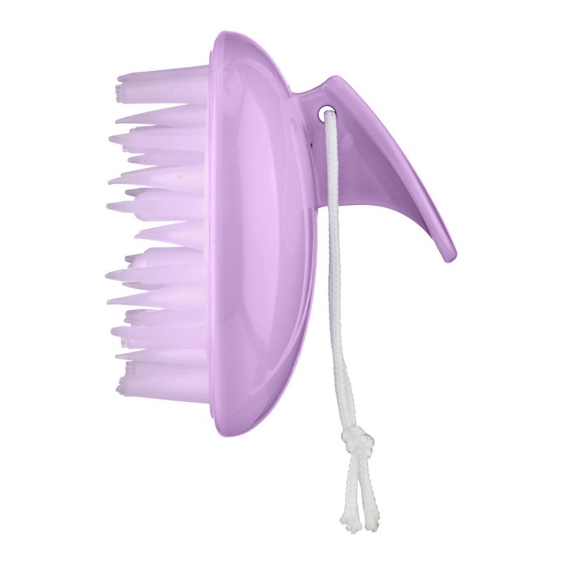 Conair Scalp Massager Shampoo Hair Brush - All Hair - Purple, 4 of 8