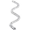 Pompeii3 Braccio Men's 36 Gram Cuban Link Solid Silver Bracelet 8.5" - 3 of 4
