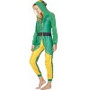 INTIMO Elf The Movie Womens Buddy The Elf One Piece Costume Pajama Set - 3 of 4