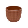 SpassWay 14" Dia Outdoor Indoor Ceramic Planter Pot Decorative Planter with Drainage Hole Patio Flower Pot - 3 of 4