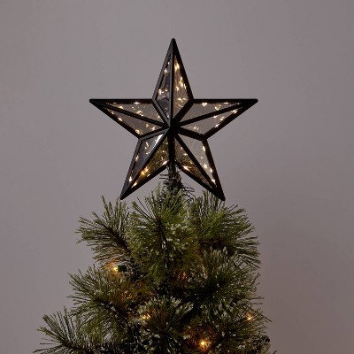 Bronze and Black Christmas Tree