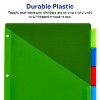 Avery Insertable Big Tab Plastic Dividers w/Single Pockets 5-Tab 11 1/8 x 9 1/4 11902 - 4 of 4