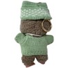 Doll Clothes Superstore Adventurer’s Green Sweater Set with Hat & Camera for 17.5 cm Labubu Dolls - 4 of 4