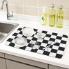 REGALWOVEN Diatomite Checkered Quick Drying Dish Drying Mat 1 Pc - 2 of 4