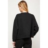 Women's Textured Sweatshirt Top - SEE AND BE SEEN - 2 of 4