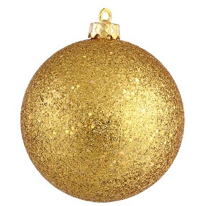 Vickerman Antique Gold Ball Ornament - 1 of 4