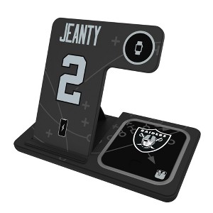 NFL Las Vegas Raiders Players Game Tactic 15-Watt 3 in 1 Charging Station - 1 of 4