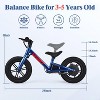 Kids Balance Bike, Adjustable Seat & All-Terrain Tires, Lightweight Frame for Ages 3-5 - 2 of 4