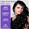 YEVYO Steam Hair Straightener and Curler, for All Hair Types On Hair Care - Black - 3 of 4