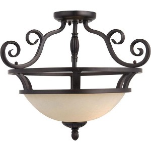 Maxim Lighting Manor 2 - Light Semi-Flush Mount in  Oil Rubbed Bronze - 1 of 1