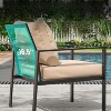 DSVIMOY 6-Piece Patio Seating Set, Conversation Set, Outdoor Furniture with 2 Chairs, 3-Seater Sofa, Beige, 27.56"*27.56"*32.09" - 3 of 4