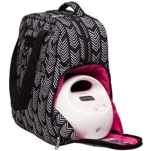 Kelly Breast Pump Backpack & Tote by Sarah Wells  – Insulated Pocket, Laptop Sleeve & Easy-Clean Interior – Fits All Pumps for Moms - 1 of 4