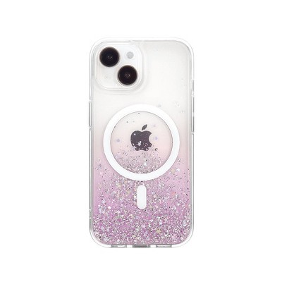 Bryten Starburst Phone Case for iPhone 15 - Pink