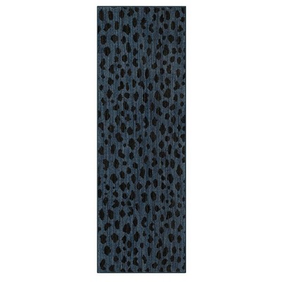Daffodil Leopard Print Woven Rug - Threshold™