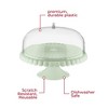 Guzzini Tiffany 11.8" Footed Cake Stand with Dome Lid - Sage Green, Multi-Purpose & BPA-Free - 4 of 4