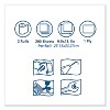 Tork Advanced ShopMax Wiper 450, 8.5 x 10, Blue, 200/Bucket, 2 Buckets/Carton - 4 of 4
