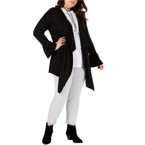 Style & Co. Womens Asymmetric Cardigan Sweater - 1 of 1