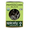 Spicely Organics - Organic Peppercorn - Black - Case of 6/.45 oz - 2 of 4